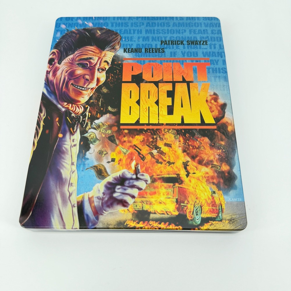 Shout! Studios Point Break 4K Ultra HD Steelbook - 4k + Blu-ray - Mint!